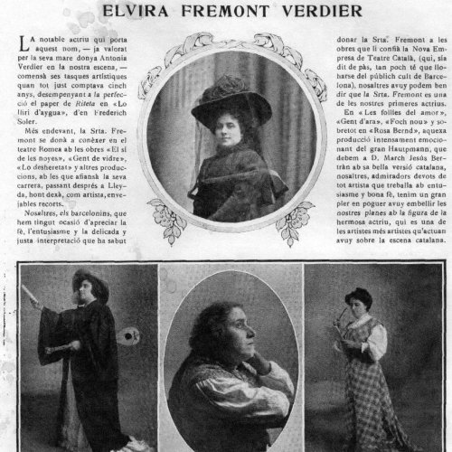 ELVIRA  FREMONT  VERDIER  (1910)